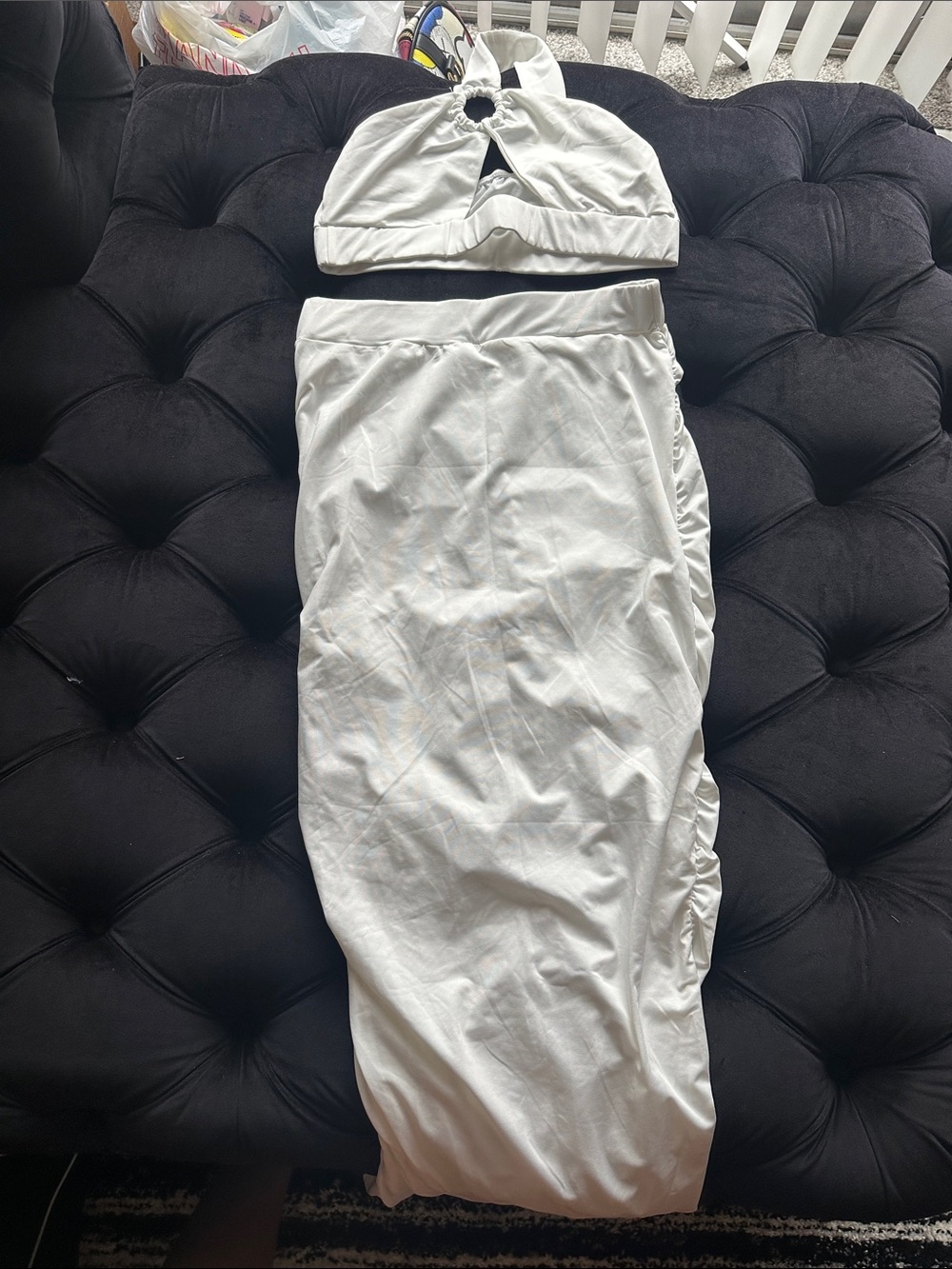 White 2 pc set